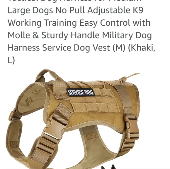 Havenfly Tactical Dog Harness with Extra Patches - Picture 6 of 10
